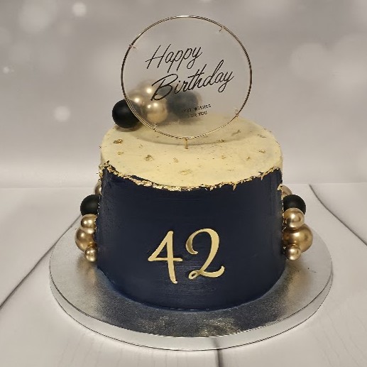 42th Birthday Cake