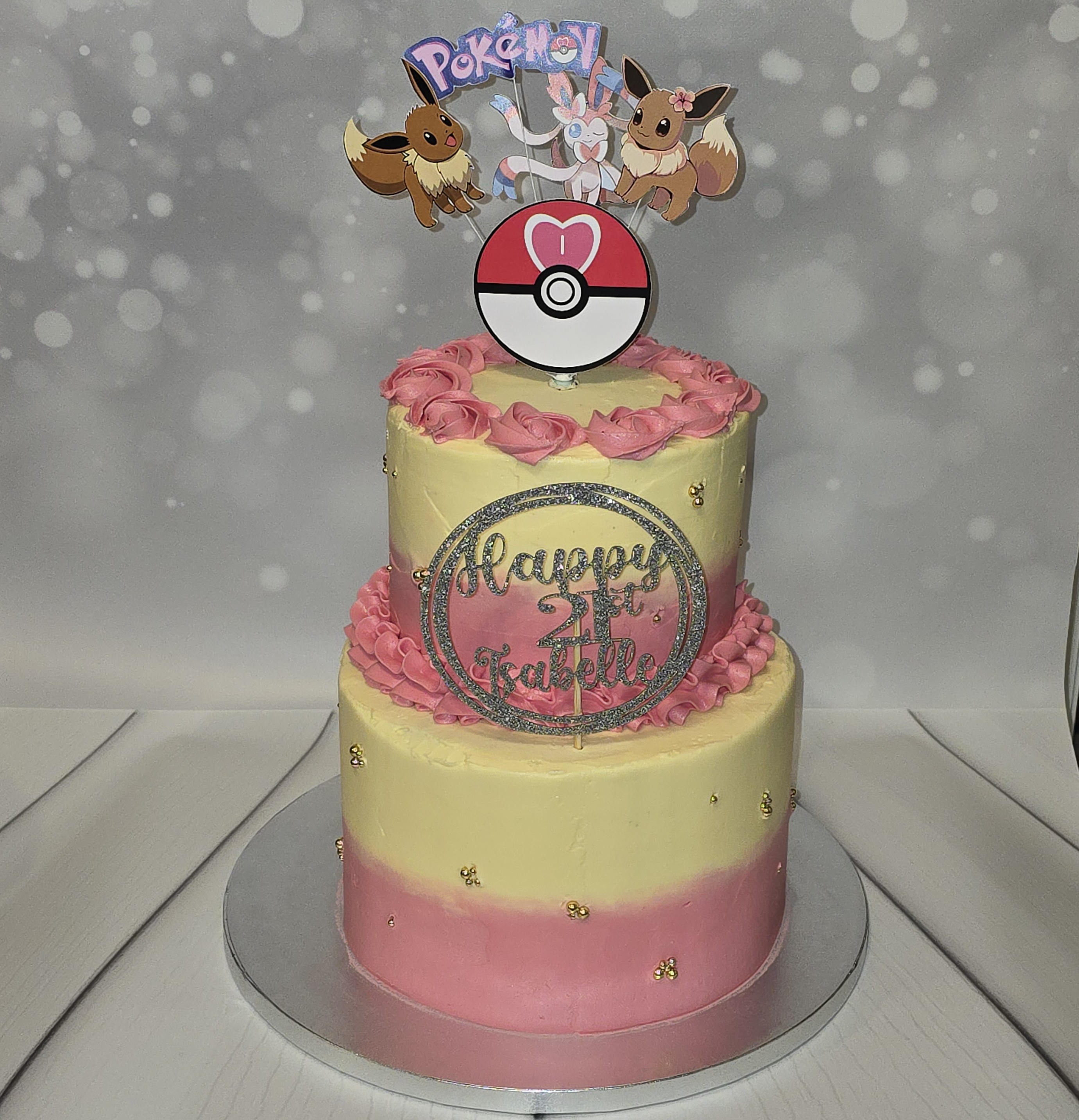 Pokemon Cake