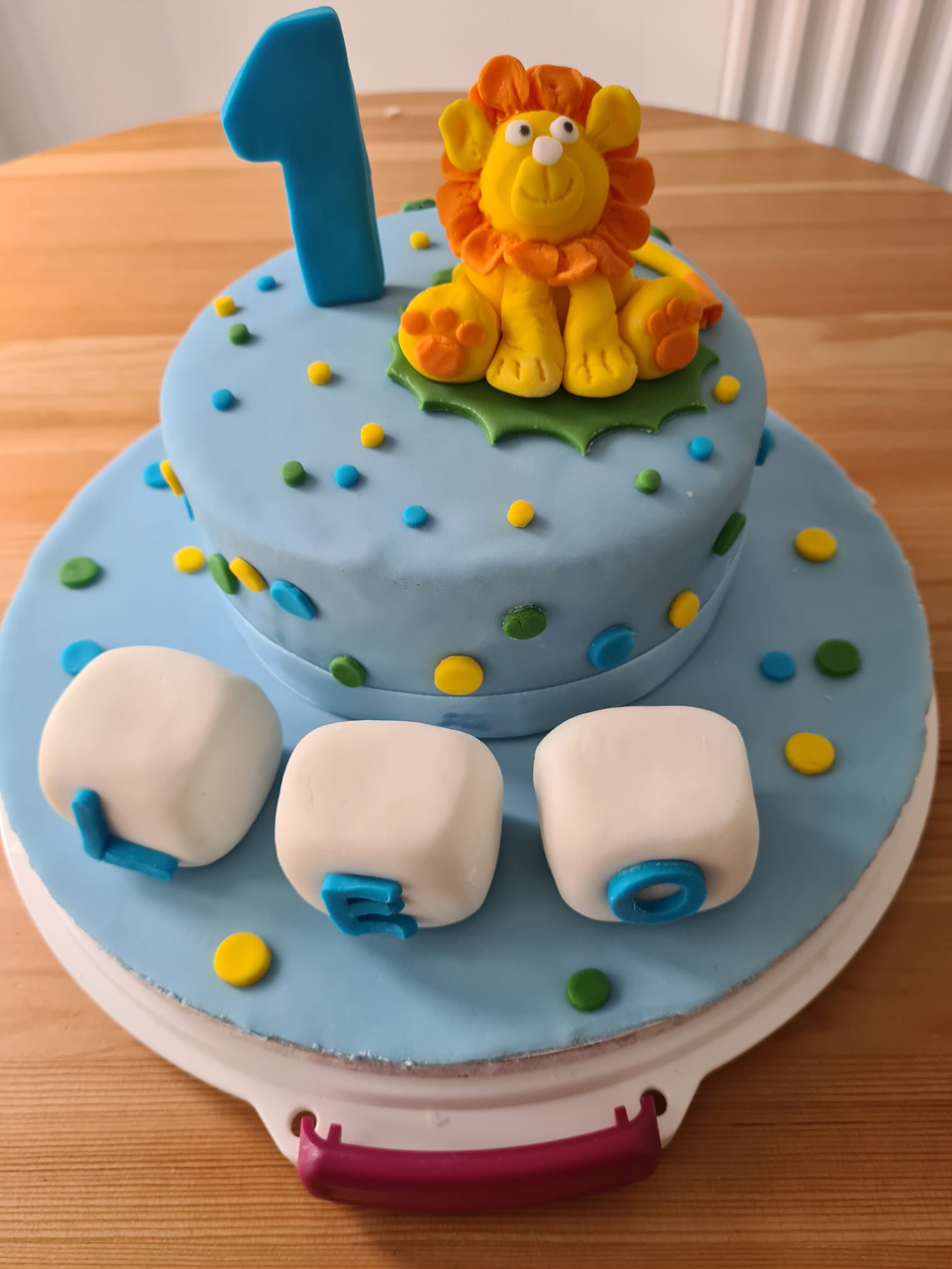 Lion Birthday Cake