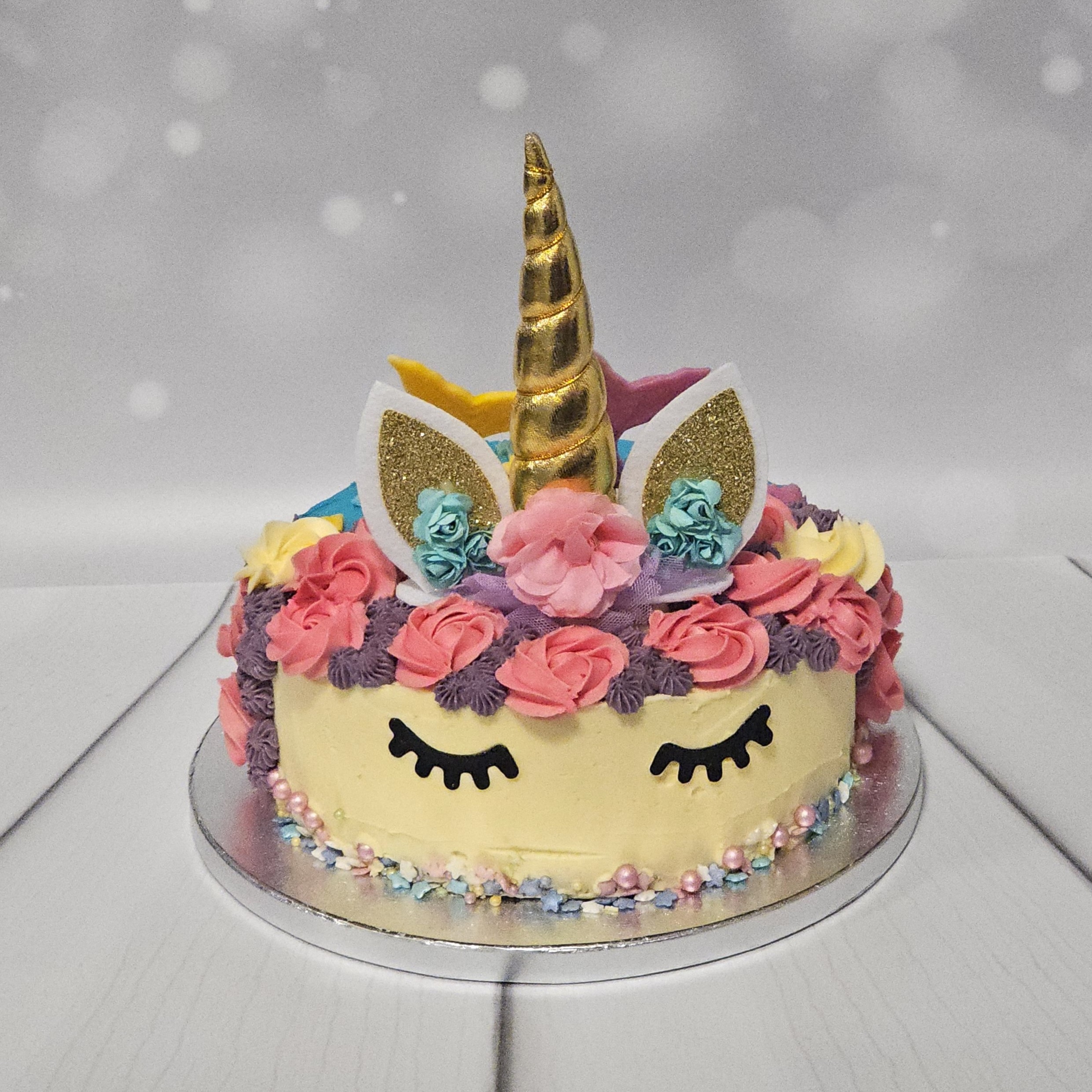 Mermaid Unicorn Cupcake